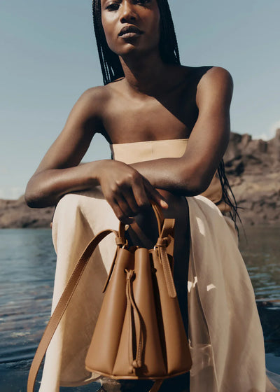 Bagimore Poléne Numéro Huit Hakiki deri Minimal Çanta