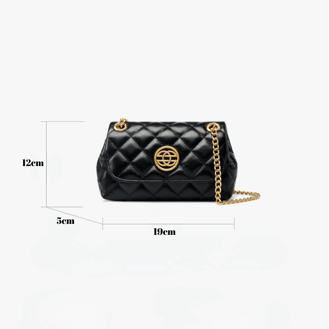 Bagimore Freya Zarif Kapitone Zincirli Çanta