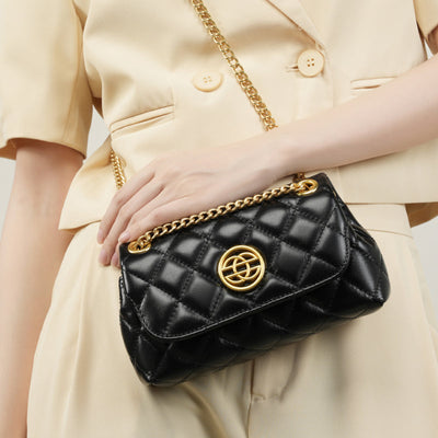 Bagimore Freya Zarif Kapitone Zincirli Çanta