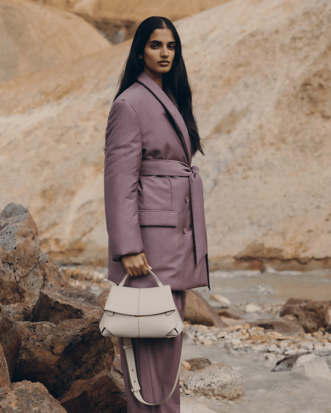 Bagimore Polène Mokki Belle Kapaklı El & Omuz Çantası