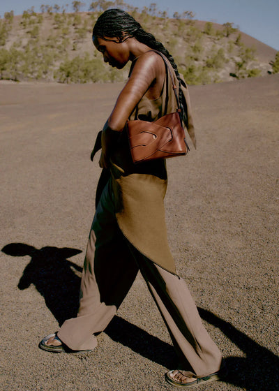 Bagimore Poléne Nodde Seau Hakiki Deri Çanta