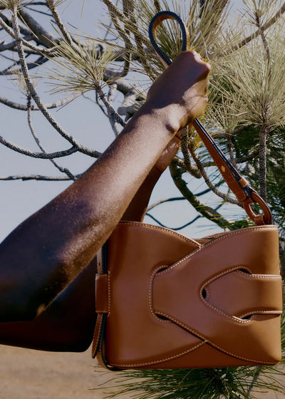 Bagimore Poléne Nodde Seau Hakiki Deri Çanta