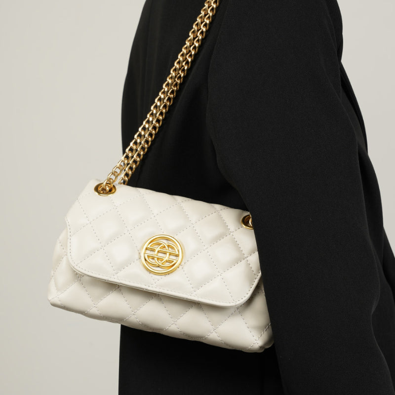 Bagimore Freya Zarif Kapitone Zincirli Çanta