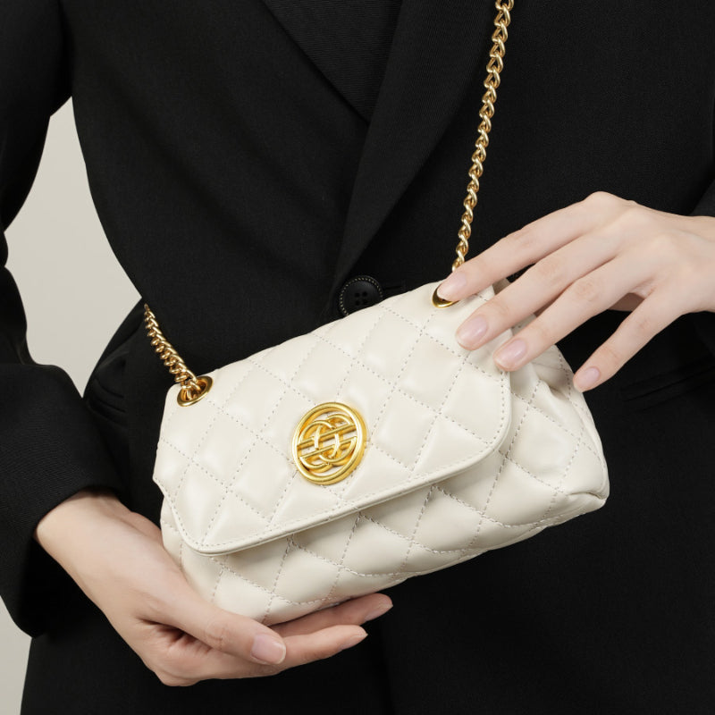 Bagimore Freya Zarif Kapitone Zincirli Çanta