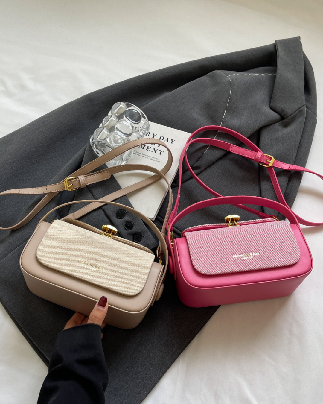 Bagimore Retro II Renkli Kapaklı Crossbody