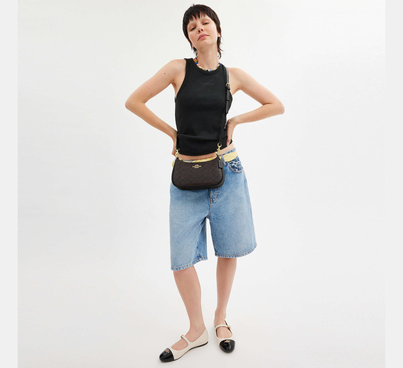 Coach Teri Hakiki Deri Çanta