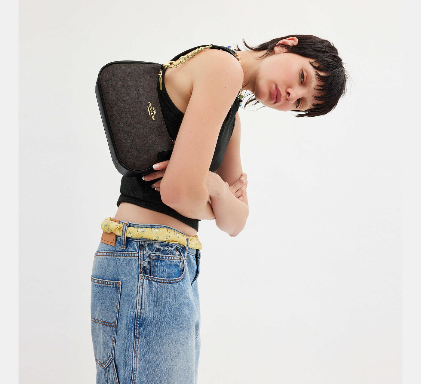 Coach Teri Hakiki Deri Çanta