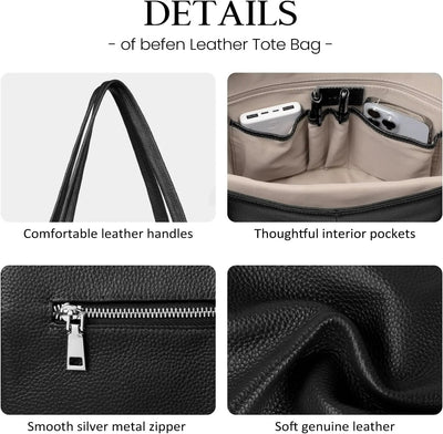 Bagimore Befen Luxe Deri Tote Çanta